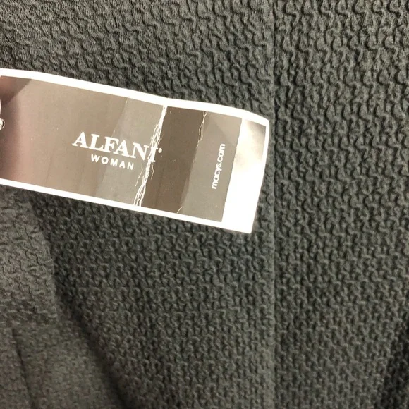 Alfani Women's Plus Jacquard Open Front Jacket 3X NWT - Picture 8 of 8